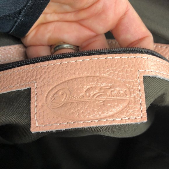 Onna Erlich convertible pink pebbled leather bag - Picture 7 of 16